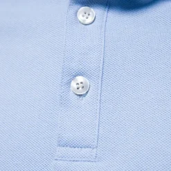 Discount OUKU 100% Cotton Men's Polo Shirts Casual Solid Color Short Sleeve Polo Shirts for Men New Summer Desinger Clothing Men