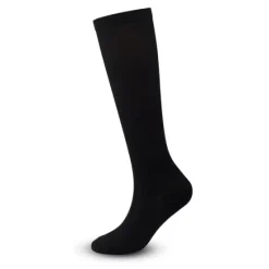 OUKU 6 Pairs Athletic Compression Sports Socks Long Men's Women's Socks Breathable Comfortable Non-slipping Quick Dry Gym Workout Basketball Running Active Training Jogging Sports Nylon Black White Grey