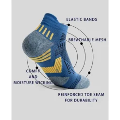 Hot OUKU 2 Pairs Men's Running Socks Low Cut Socks White Color Casual Daily Basic Medium Four Seasons Stylish Traditional Classic