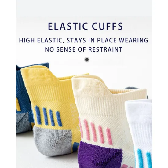 Hot OUKU 2 Pairs Men's Running Socks Low Cut Socks White Color Casual Daily Basic Medium Four Seasons Stylish Traditional Classic