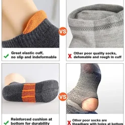 Hot OUKU 2 Pairs Men's Running Socks Low Cut Socks White Color Casual Daily Basic Medium Four Seasons Stylish Traditional Classic
