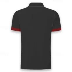 Best OUKU American Independence Day Men's American Flag Veterans Polo Shirts Golf Shirt Short Sleeve Polo Shirts Collared Shirts Streetwear Vacation Wear Party Outfits Buttons 3D Print Summer Spring Black
