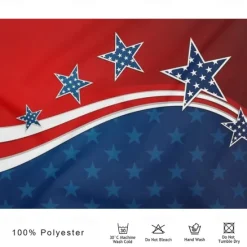 Online OUKU American Independence Day Men's American Flag Veterans Polo Shirts Golf Shirt Short Sleeve Polo Shirts Colla Shirts Streetwear Vacation Wear Party Outfits Buttons 3D Print Spring & Summer Red