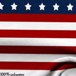 Sale OUKU American Independence Day Men's American Flag Veterans Polo Shirts Golf Shirt Short Sleeve Polo Shirts Collared Shirts Casual Streetwear Vacation Wear Party Outfits Buttons 3D Print Spring & Summer