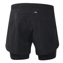 Online OUKU Arsuxeo Men's Running Shorts Gym Shorts Yoga Shorts Drawstring 2 in 1 Split Zipper Pocket Base Layer Outdoor Athletic Summer Spandex Quick Dry Lightweight Reflective Strips Yoga Gym Workout Marathon