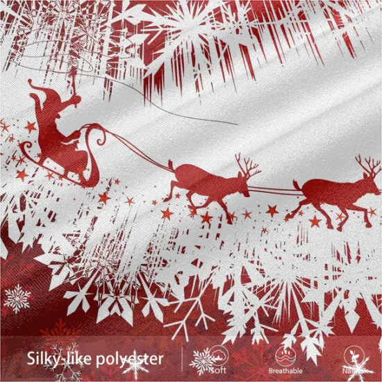 Sale OUKU Christmas Men's Christmas Scene Printed Sweatpants Santa Claus Elk Fashion Casual Joggers Trousers Pocket Mid Waist Drawstring Elastic Waist Party Evening Dailywear Spring Fall Winter 3D Print Red