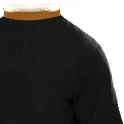 New OUKU Christmas Men's Letter American Flag Deer Sweatshirt Quarter Zip Sweatshirt Long Sleeve Sweatshirt Stand Collar Quarter Zip Casual Vintage Retro 3D Print Vacation Going out Streetwear Half Zip Fall Black