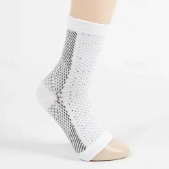 OUKU Compression Socks Athletic Sports Socks 1 Pair Men's Women's Tube Socks Socks Breathable Sweat wicking Comfortable Non-slipping Gym Workout Basketball Running Active Training Jogging Sports Geometric