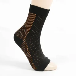 OUKU Compression Socks Athletic Sports Socks 1 Pair Men's Women's Tube Socks Socks Breathable Sweat wicking Comfortable Non-slipping Gym Workout Basketball Running Active Training Jogging Sports Geometric