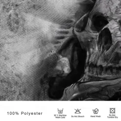 Discount OUKU Day of the Dead Men's Dark Polo Shirts Short Sleeve Polo Shirts Turndown Sportswear Abstract Casual Outdoor Street Daily Holiday 3D Print Spring & Summer Black Khaki Gray