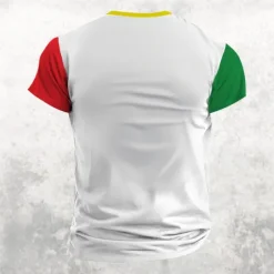 Best OUKU EURO Football Portugal Casual Men's 3D Print T shirt Tee Daily T shirt Short Sleeve Shirt Spring & Summer Clothing Apparel S M L XL XXL 3XL White