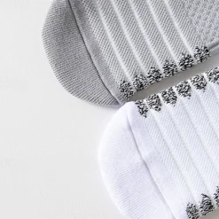 Sale OUKU 21Grams Men's 3 Pairs Multi Packs Socks Running Socks Casual Socks Black White Color Color Block Sports & Outdoor Daily Vacation Basic Medium Spring Fall Fashion Casual