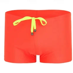 Discount OUKU 21Grams Men's Swim Shorts Swim Trunks Daily Beach Breathable Quick Dry Drawstring Elastic Waist Plain Short Sport Casual Activewear Black White Stretchy