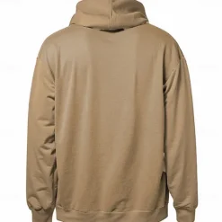 Best OUKU Halloween Men's American US Flag Hoodie Hoodies Sweatshirt Fashion Daily Long Sleeve Hooded Holiday Gym Streetwear Blue Brown Pocket 3D Print Fall Winter Designer