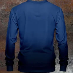 Hot OUKU Halloween Men's Owl Hoodies Sweatshirt Long Sleeve Sweatshirt Crew Neck Fashion Cowboy 3D Print Fall Winter
