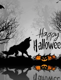 OUKU Halloween Men's Pumpkin Castle Blazer Jacket Comfortable Artistic Casual Party Evening Wear Daily Festival 3D Print Buttons Multi Pocket Spring Fall & Winter Notch Long Sleeve Red Purple Orange