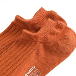 Online OUKU Men 1 Pair Socks No Show & Liner Socks Black White Color Plain School Formal Outdoor Medium Summer Spring Fall Daily Casual
