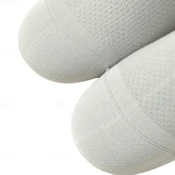 Hot OUKU Men 1 Pair Socks No Show & Liner Socks Black White Color Plain School Formal Outdoor Thin Summer Spring Fall Daily Casual
