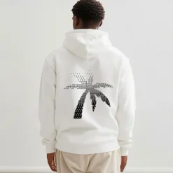 Best OUKU Men's 100% Cotton Full Zip Hoodie Black White Hooded Graphic Tree Zipper Print Christmas Christmas Gifts Sports & Outdoor Vintage Cool Designer Fall Winter Clothing Apparel Hoodies Sweatshirts