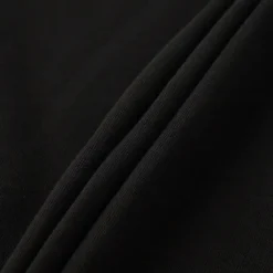 Online OUKU Men's 100% Cotton Sweatshirt Black Dark Gray Crew Neck Plain Casual Daily Sports non-printing Basic Athletic Fall Winter Clothing Apparel Hoodies Sweatshirts