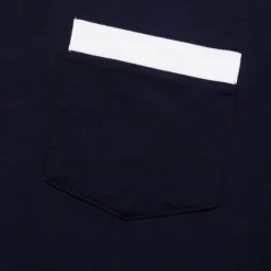 Best OUKU Men's 100% Cotton T shirt Graphic Fashion Outdoor Casual Tee Tee Top Street Casual Daily T shirt White Short Sleeve Crew Neck Shirt Spring & Summer Clothing Apparel Navy Blue