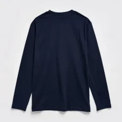 New OUKU Men's 100% Cotton T Shirt Long Sleeve T Shirt Solid Color Crew Neck Normal Outdoor Causal Crewneck Clothing Apparel Knitwear Daily
