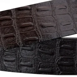 New OUKU Men's 100% Leather Cowhide Belt Black Brown Cowhide Elegant Vacation Vintage School Formal Wedding