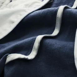 Outlet OUKU Men's 100% Linen Pants Solid Color Breathable Full Length Formal Wedding Outdoor Elegant Vacation Navy Blue Beige Micro-elastic
