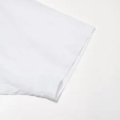 Discount OUKU Men's 100% Linen Shirt Casual Shirt Button Down Shirt Short Sleeve Solid Color Turndown Outdoor Button Clothing Apparel Vacation Daily White