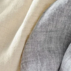 OUKU Men's 100% Linen Shorts Linen Shorts Beach Shorts Tie Front Elastic Waist Plain Breathability Comfortable Short Daily Beach Vacation Casual Beige