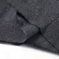 Online OUKU Men's 100% Merino Wool Crewneck Sweater Vest Solid Color Crew Neck Knitwear Elegant School Formal Clothing Apparel Spring Fall Black Navy Blue S M L