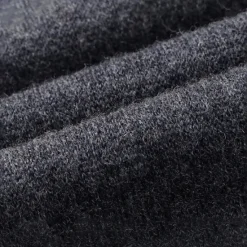 Online OUKU Men's 100% Merino Wool Crewneck Sweater Vest Solid Color Crew Neck Knitwear Elegant School Formal Clothing Apparel Spring Fall Black Navy Blue S M L