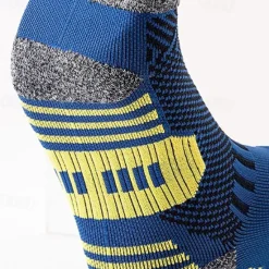Outlet OUKU Men's 3 Pack Multi Packs Socks Ankle Socks Running Socks Casual Socks Black White Color Color Block Sports & Outdoor Casual Daily Basic Medium Spring Fall Fashion