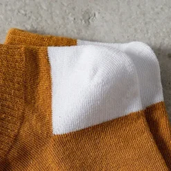 Online OUKU Men's 5 Pack Multi Packs Socks Ankle Socks Low Cut Socks Color Color Block Sports & Outdoor Daily Vacation Basic Medium Spring Fall Fashion Casual Rainbow