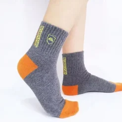 New OUKU Men's 5 Pack Multi Packs Socks Crew Socks Casual Socks Color Plain Sports & Outdoor Daily Vacation Basic Medium Spring Fall Fashion Casual Rainbow