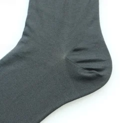 Clearance OUKU Men's 1 Pair Socks Navy Blue Color Plaid Plaid Checkered Geometry Formal Wedding Anniversary Thin Spring & Fall Knitwear Elegant Black
