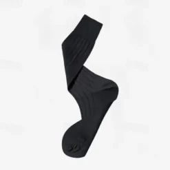 Hot OUKU Men's 1 Pair Socks Black Red Color Solid Color Formal Wedding Anniversary Thin Spring & Fall Knitwear Elegant