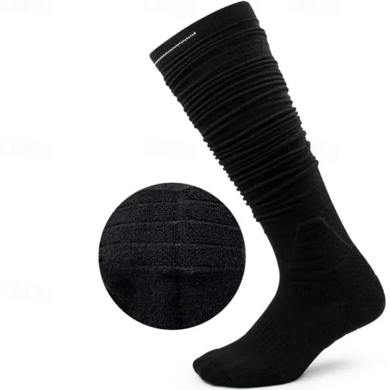 Hot OUKU Men's 10 Pairs 1 Pair Socks Stockings Sport Socks / Athletic Socks Black White Color Plain Sports & Outdoor Professioanl Use Basic Medium Spring Fall Fashion Casual