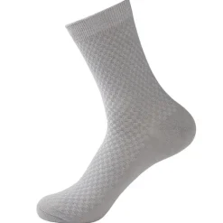Best OUKU Men's 3 Pairs Crew Socks Black Light Grey Color Plain Casual Daily Basic Medium Summer Spring Fall Breathable