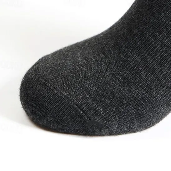Clearance OUKU Men's 15 Pairs Multi Packs Socks Running Socks Casual Socks Black Navy Blue Color Plain Vacation Sports & Outdoor Daily Basic Medium Spring Fall Fashion Casual