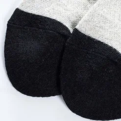 New OUKU Men's 5 Pairs Multi Packs Socks Crew Socks Running Socks Casual Socks Black White Color Color Block Vacation Sports & Outdoor Daily Basic Medium Spring Fall Fashion Casual