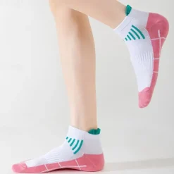 Clearance OUKU Men's 5 Pairs Multi Packs Socks Running Socks Casual Socks Black White Color Color Block Sports & Outdoor Daily Vacation Basic Thin Summer Spring Fashion Casual