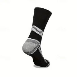 Sale OUKU Men's 6 Pairs Multi Packs Socks Running Socks Casual Socks Black+White+Gray Black Color Color Block Plain Sports & Outdoor Daily Vacation Basic Medium Spring Fall Fashion Casual