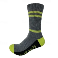 Sale OUKU Men's 5 Pairs Multi Packs Socks Ankle Socks Crew Socks Running Socks Casual Socks Black Red Color Plaid / Striped / Chevron / Round Sports & Outdoor Daily Vacation Basic Medium Spring Fall Fashion