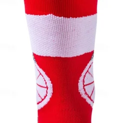 New OUKU Men's 2 Pairs Multi Packs Socks Running Socks Casual Socks Yellow Red Color Color Block Sports & Outdoor Daily Vacation Basic Medium Spring Fall Fashion Casual