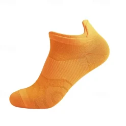 New OUKU Men's 3 Pairs Multi Packs Socks Running Socks Casual Socks Black White Color Plain Sports & Outdoor Daily Vacation Basic Medium Spring Fall Fashion Casual