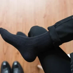 Best OUKU Men's 5 Pairs Multi Packs Socks Running Socks Casual Socks Black+beige Black Color Argyle Vacation Sports & Outdoor Daily Basic Medium Spring Fall Fashion Casual