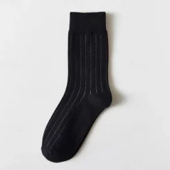 Best OUKU Men's 5 Pairs Multi Packs Socks Running Socks Casual Socks Black+beige Black Color Argyle Vacation Sports & Outdoor Daily Basic Medium Spring Fall Fashion Casual