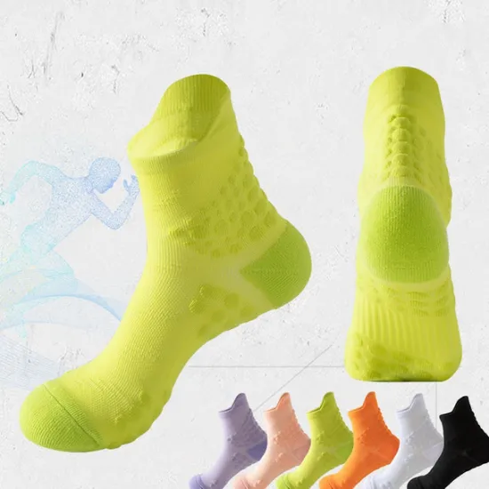 Online OUKU Men's 3 Pairs Multi Packs Socks Running Socks Casual Socks Black White Color Plain Sports & Outdoor Daily Vacation Basic Medium Spring Fall Fashion Casual