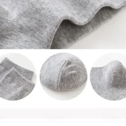 Best OUKU Men's 5 Pairs Multi Packs Socks Crew Socks Running Socks Casual Socks Black White Color Solid / Plain Color Sports & Outdoor Daily Vacation Basic Medium Spring Fall Fashion Casual